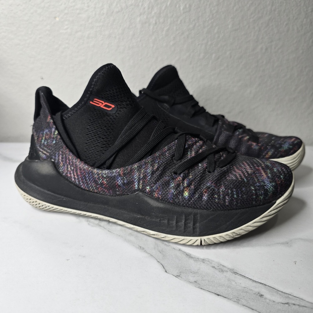 Under Armour Curry 5 2018 Tokyo Nights Sneakers Shoes Size 6Y Basketball